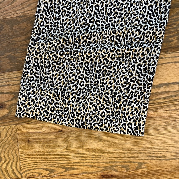 J crew Leopard print wide leg pants - Picture 2 of 4